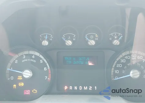 2015 Ford F-250 Xl из США, поврежденный, VIN 1FT7X2B61FEC58692